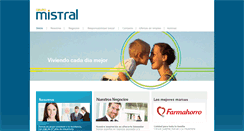 Desktop Screenshot of grupomistral.com